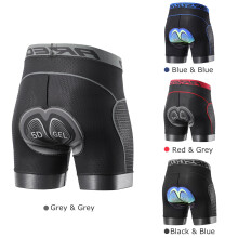 Herrecykelshorts med 5D gelpolstring