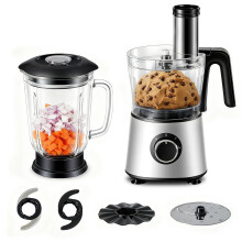 Robot culinaire 5 tasses en acier inoxydable