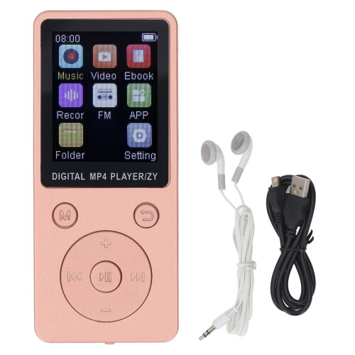 MP3-Player 1,8-Zoll-Farbdisplay HiFi 128 GB Gold 1