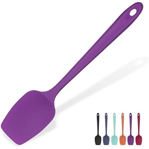 Espátula de silicone resistente a 600F (295C) - 29 cm (11,4") - Roxa