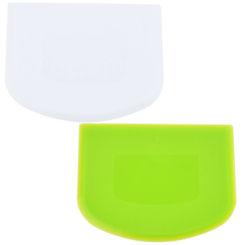 Set di 2 taglia-pasta e spatola per torte in plastica per alimenti
