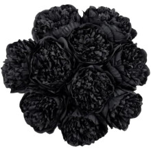 Bláthanna Síoda Peony Saorga 10 bpíosa