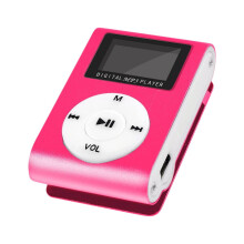 Portable MP3 Player, 1PC Mini USB LCD Screen MP3 Micro SD TF Card Support Sports Music Player