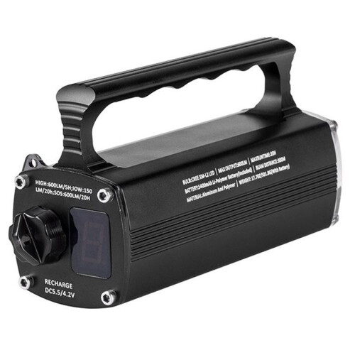 Diving Hand Lamp High-Power Rechargeable Outdoor Lighting Waterproof LED Flashlight 2