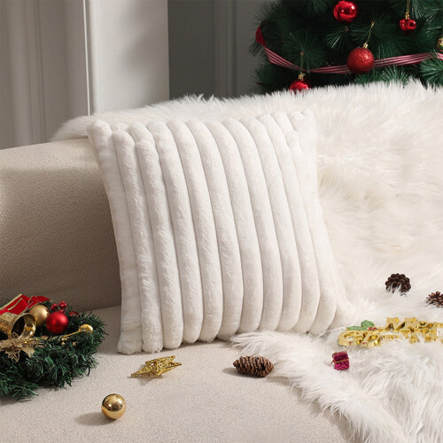 Kerstkussenhoes 45x45cm Polyester Feestelijk ontwerp