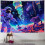 Astronautmanet-teppe med trippy-soppdesign 1