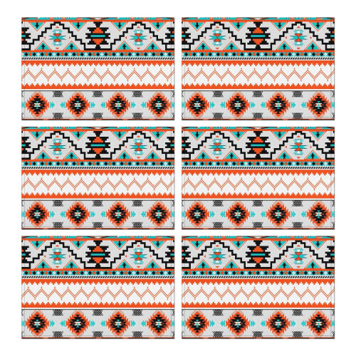 Σουπλά Boho Linen Blend Σετ 6 τεμαχίων, 12x18 ίντσες