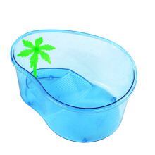 Acvariu pentru broaște țestoase Lihe cu deschidere din acvariu cu paie, cutie de reproducere din plastic pentru broaște țestoase vii cu