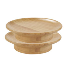 Capas de bambu para taças de vinho (pacote com 2)