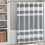 Spa Waffel-Duschvorhang 183 x 183 cm Polyester 1