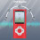 68 GB MP4 MP3 Musikplayer mit 1,8" Farbdisplay, Rot 2