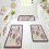 Nordic Flannel Rug Set – Soft, Washable, 3-Piece 1