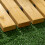 Outsunny Outsunny Rollable Wooden Garden Pathway - Solid Pine Wood 185 x 60 cm 9