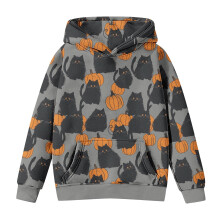 Sudadera con capucha para niños y niñas, tops con capucha de Halloween para niños, camisetas de manga larga de moda infantil, sudaderas tipo