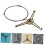 Microwave Plate Roller Ring Sturdy Turntable Stand for Even Heat Distribution Easy Installation Microwave Oven Accessory 6