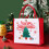 Weihnachtsgeschenkbox-Tasche – Flach verpackt, festliches Design 1