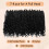 Boho Box Braids Virkat Hår 30 cm 8-pack Jet Black 1
