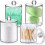 4-pak klar Qtip-holderdispenser 1
