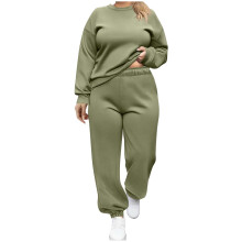Trui en joggingbroek set voor dames in grote maten (2-delig)