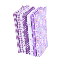 AUQ bomullsquiltestoff blomstertrykk Fat Quarters