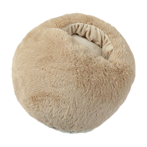 Draagbare voetverwarmer met instelbare temperatuurregeling.