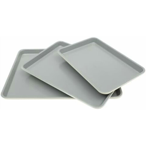 Assadeira de aço carbono para biscoitos, 38 x 25 cm (15 x 10 polegadas)