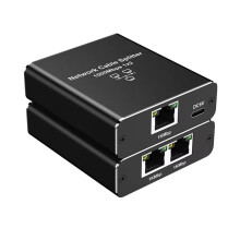 1000Mbps Ethernet Adapter LAN Internet Splitter Cat 6 RJ45 Gigabit für PC Laptop TV Box Router 1 auf 2