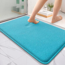 Tappetino da bagno in memory foam 91x61 cm, velluto ad asciugatura rapida