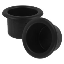 FRCOLOR2PCS Car Cup Holder Inserts Replacement Boat Holders Black