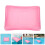 OUNONA bac à glaçons gonflable rose flottant (2 pièces) 1
