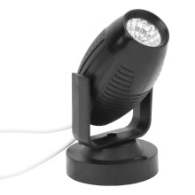 3W Super Bright Mirror Ball Spotlight, 360 Mini RGB LED Beam Light – Stage, DJ, Disco, Party, Wedding, Theater – Compatible with standard mounts