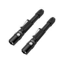 Stück Archer2A V3 LED-Taschenlampe, kaltweiß, 500 Lumen, Mini-AA-Taschenlampe mit Trageschlaufe, IPX8 wasserbeständig,