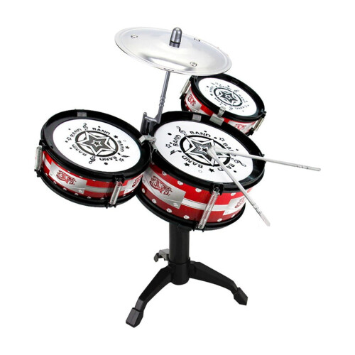 Παιδικό σετ τυμπάνων για 1-5 ετών, πλαστικό παιχνίδι τύμπανο συμβατό με Beats Toys, δώρο