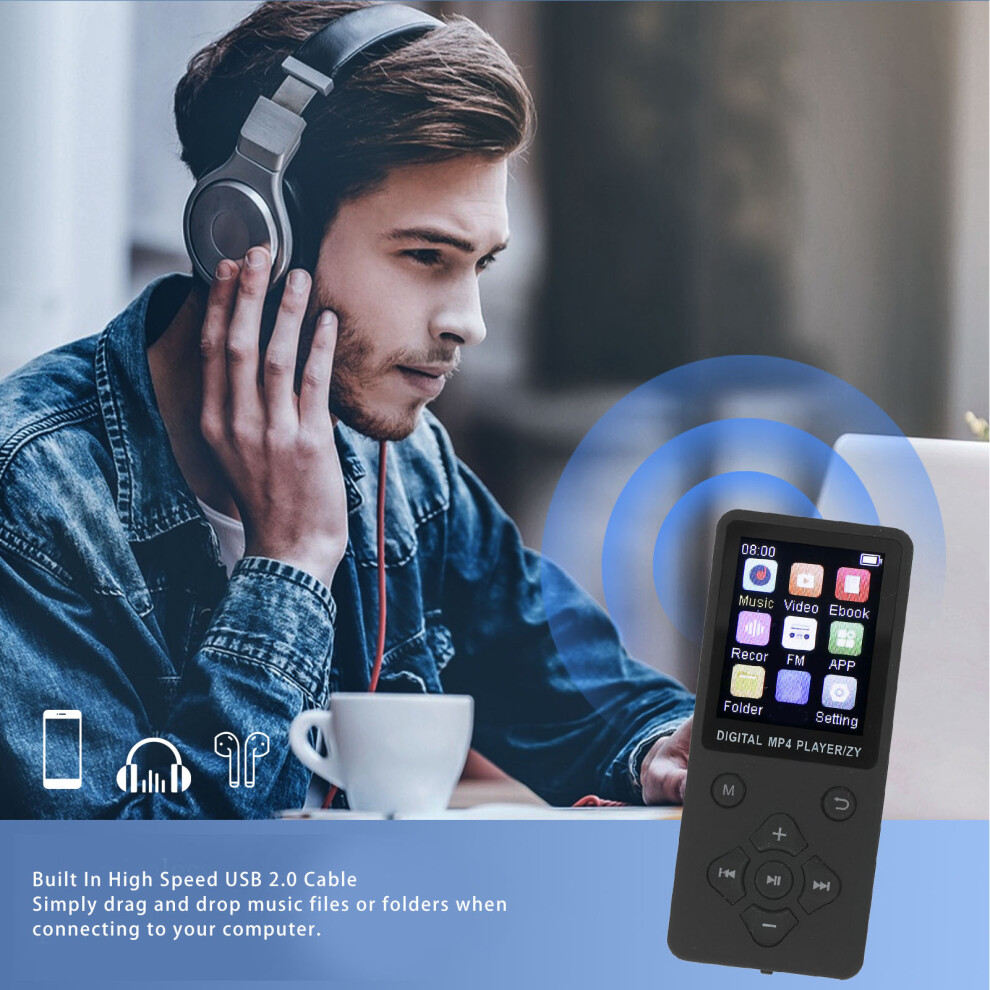 1.8In Screen Mp3 Player Bt5.0 16Gb 7340572477828