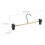 Conjunto de 10 cabides para calças 4