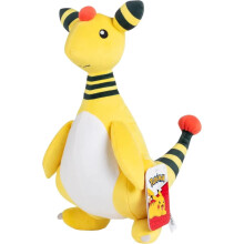 Ampharos Plüschtier, 30 cm, offizielles Pokémon-Spielzeug