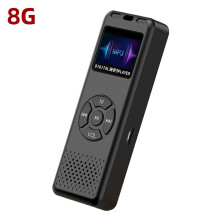 Portable MP3 MP4 Player with Bluetooth HiFi Audio Built in Speaker 32GB Storage Voice Recorder FM Radio Long Battery Life