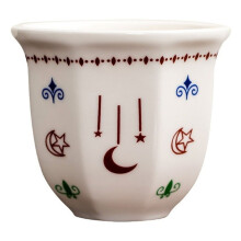 170ML Handmade Ceramic Coffee Cup Tea Cup with Star/Moon Design
