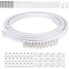 Binario per tende da soffitto flessibile – Alluminio, 5 m