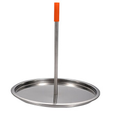 Support Ă brochettes en acier inoxydable 19,5 x 22 cm