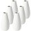 Weißes Keramikvasen-Set – Moderner Stil, 6-teilig 1