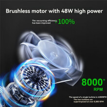 Professional Nail Dust Collector Portable Nail Dust Vacuum Cleaner Ultra-Thin Silent Nail Turbo Dual Fan Vacuum Cleaner EU Plug