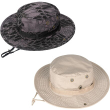 2 sztuki kapeluszy przeciwsłonecznych dla mężczyzn i kobiet, kapelusz typu boonie, UPF50+, kapelusz typu bucket, szerokie rondo, ochrona UV,