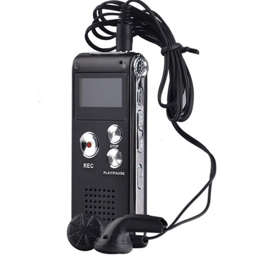 Digital EVP Voice-Activated Recorder (USB, 16GB)