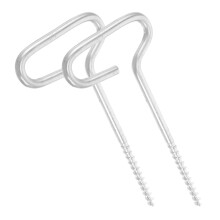 sett teltankere metallspiral for stabilitet på is og snø 9,1 x 7,2 x 0,39 cm
