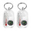 Survival Thermometers Compasses Keychain Guiding Compasses Thermometers Keyring 1