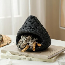 Palo Santo tartó – Modern füstölő Palo Santo pálcikákhoz és kúpokhoz, füstölőtál jógához, meditációhoz, energiatisztításhoz,