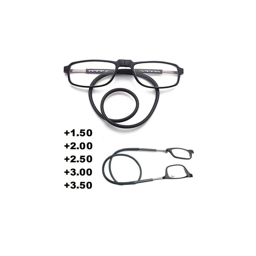 Xhy 4PCS Reading Glasses Rectangular Rimless Blue Light Blocking Unisex Readers Lightweight Eyeglasses for Men and Women 2.0
