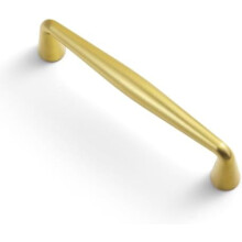 Cabinet Handle Brushed Gold Zinc Alloy 96mm 6 Pack