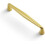 Cabinet Handle Brushed Gold Zinc Alloy 96mm 6 Pack 1